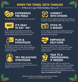How to Cope with Holiday Stress poster