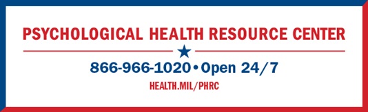 Psychological Health Resource Center, 866-966-1020