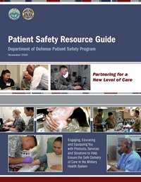 Image of the DoD Patient Safety Program Resource Guide.