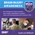 Brain Injury Awareness Month: Hearing and Vision 1