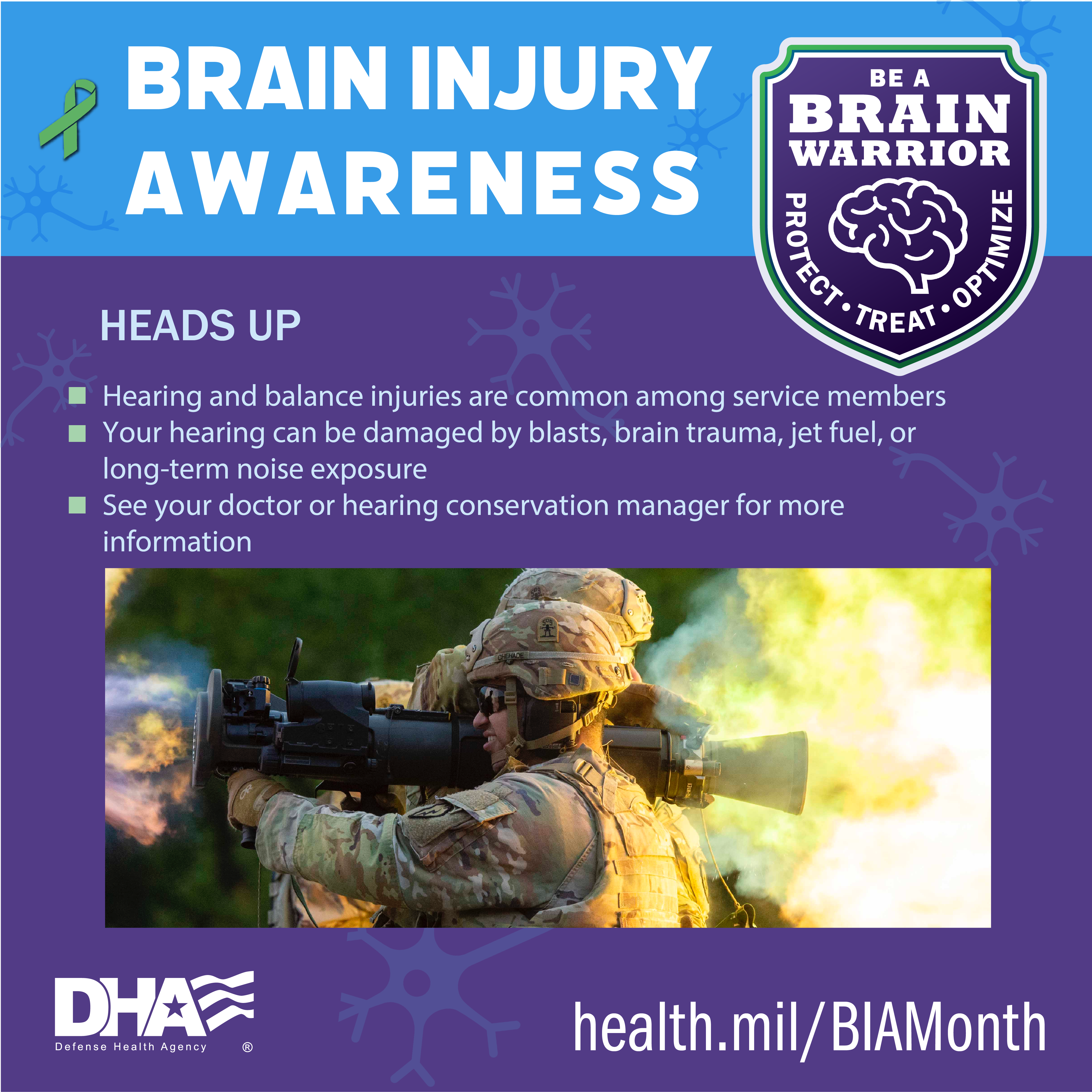 Link to Infographic: Brain Injury Awareness: Heads Up