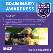 Link to biography of Brain Injury Awareness Month: Heads Up