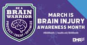 Link to biography of Brain Injury Awareness Month