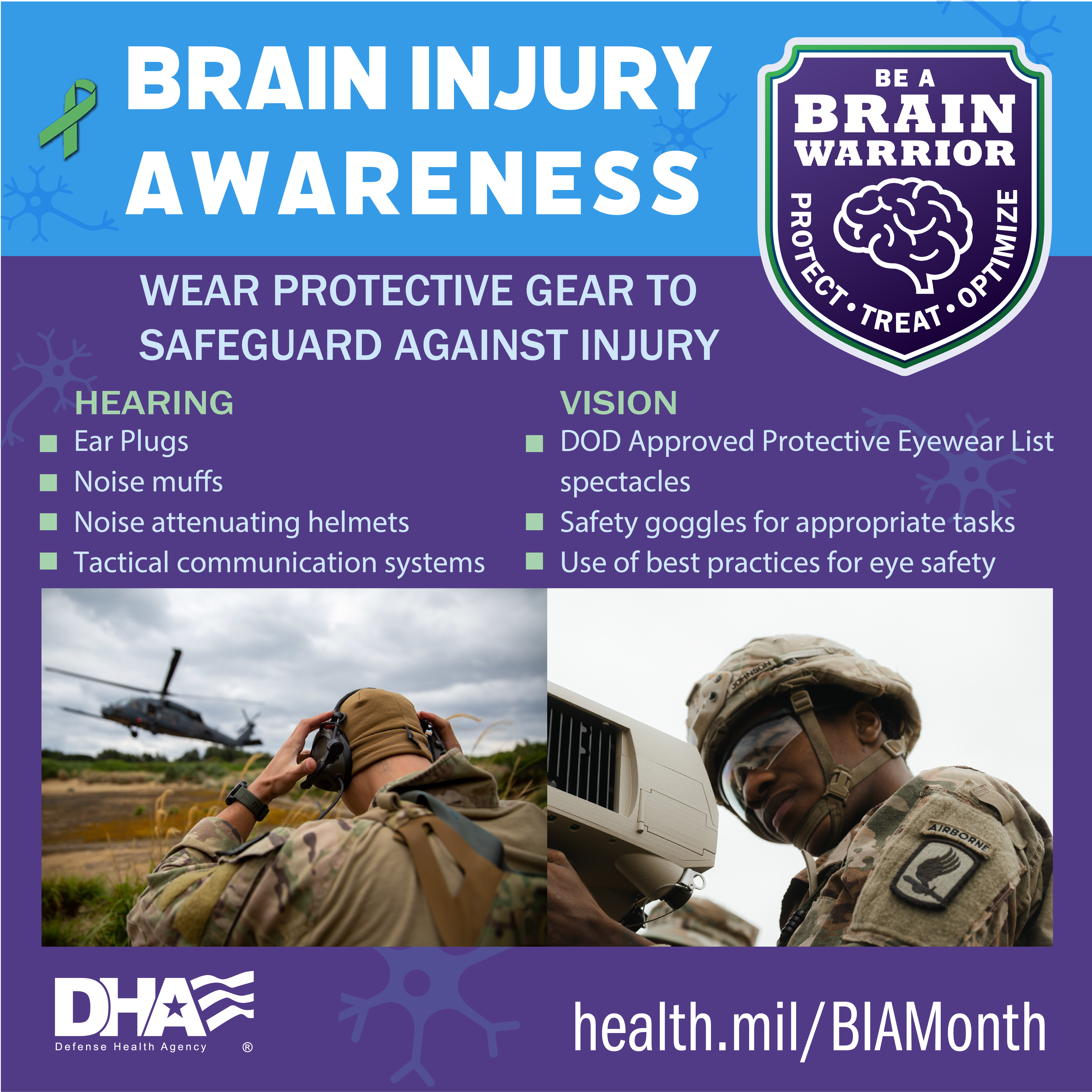 Link to Infographic: Brain Injury Awareness: Wear Protective Gear to Safeguard Against Injury