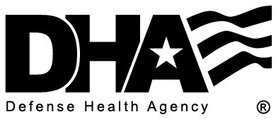  Opens larger image of Defense Health Agency Logo (Black)