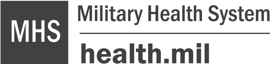Military Health System Logo (Black)