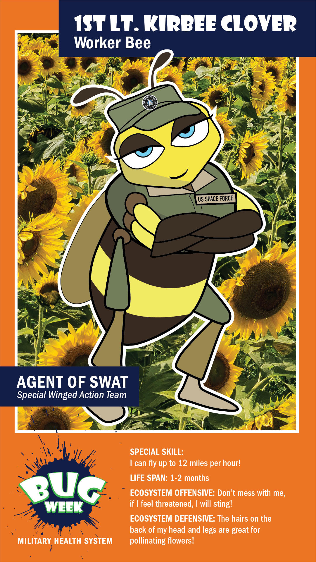 Agent of SWAT: 1st Lt. Kirbee Clover