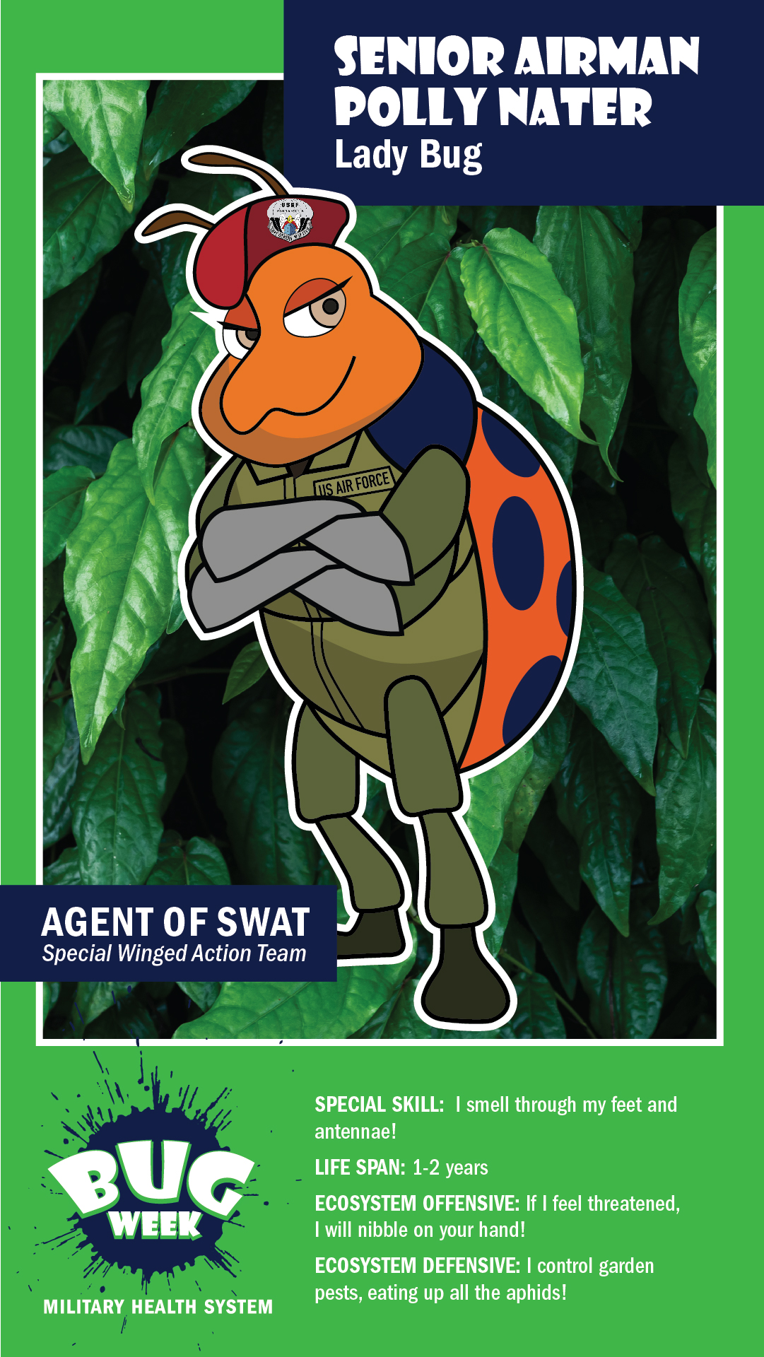Agent of SWAT: Senior Airman Polly Nater