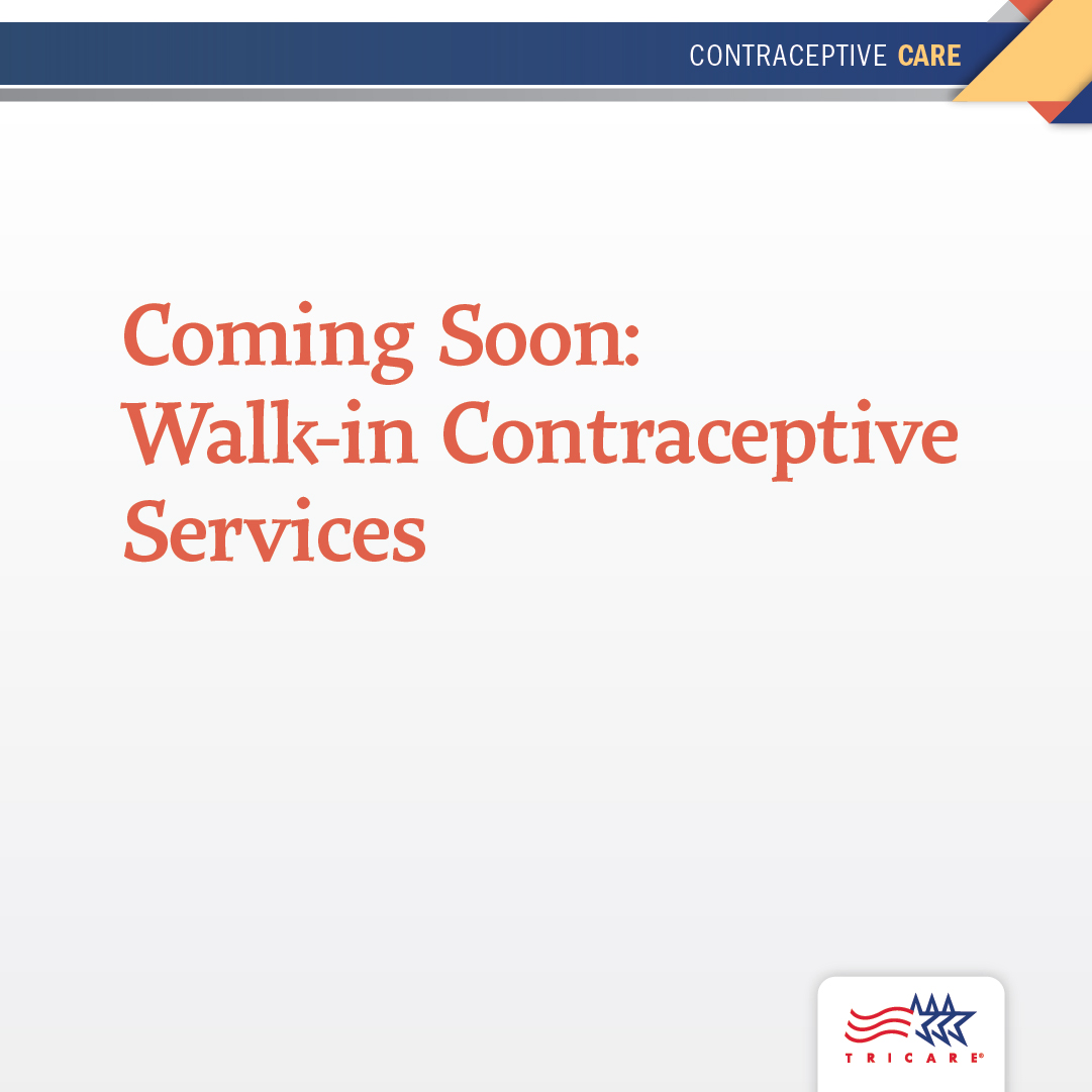 Coming Soon: Walk-in Contraceptive Services