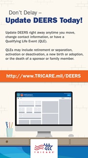 Link to biography of DEERS Social Media Graphic