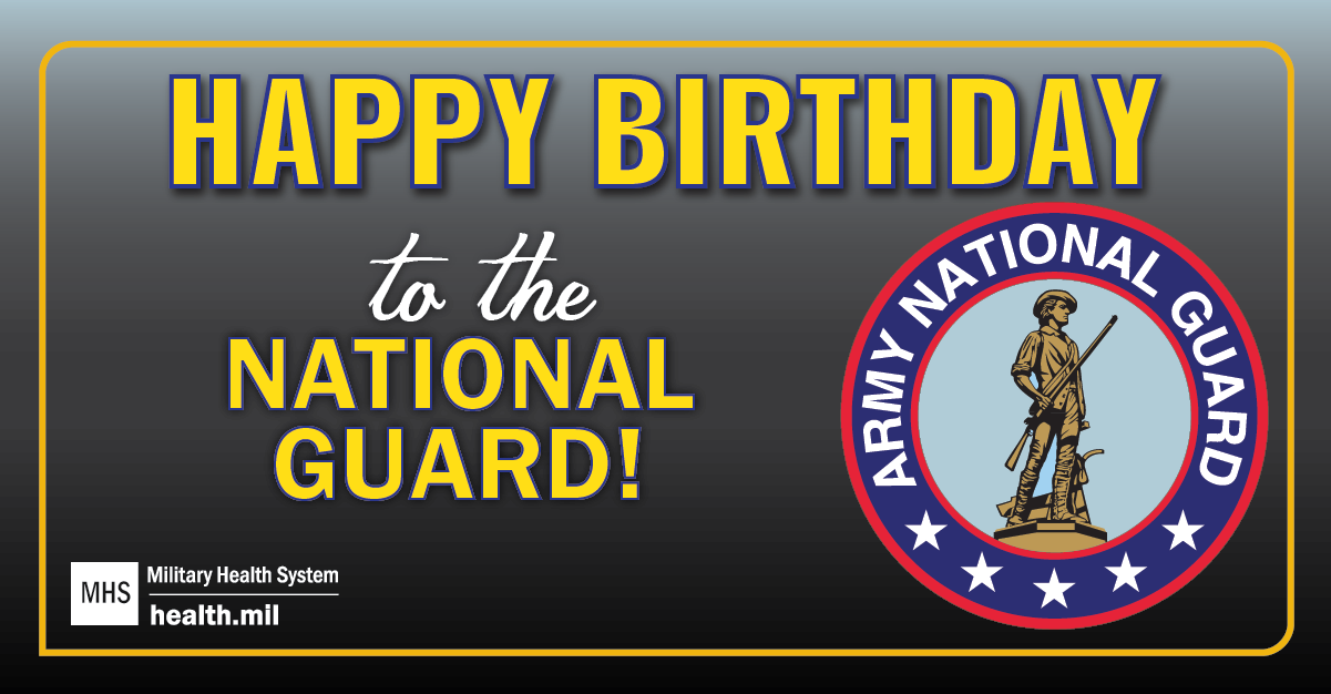 Happy Birthday to the National Guard!