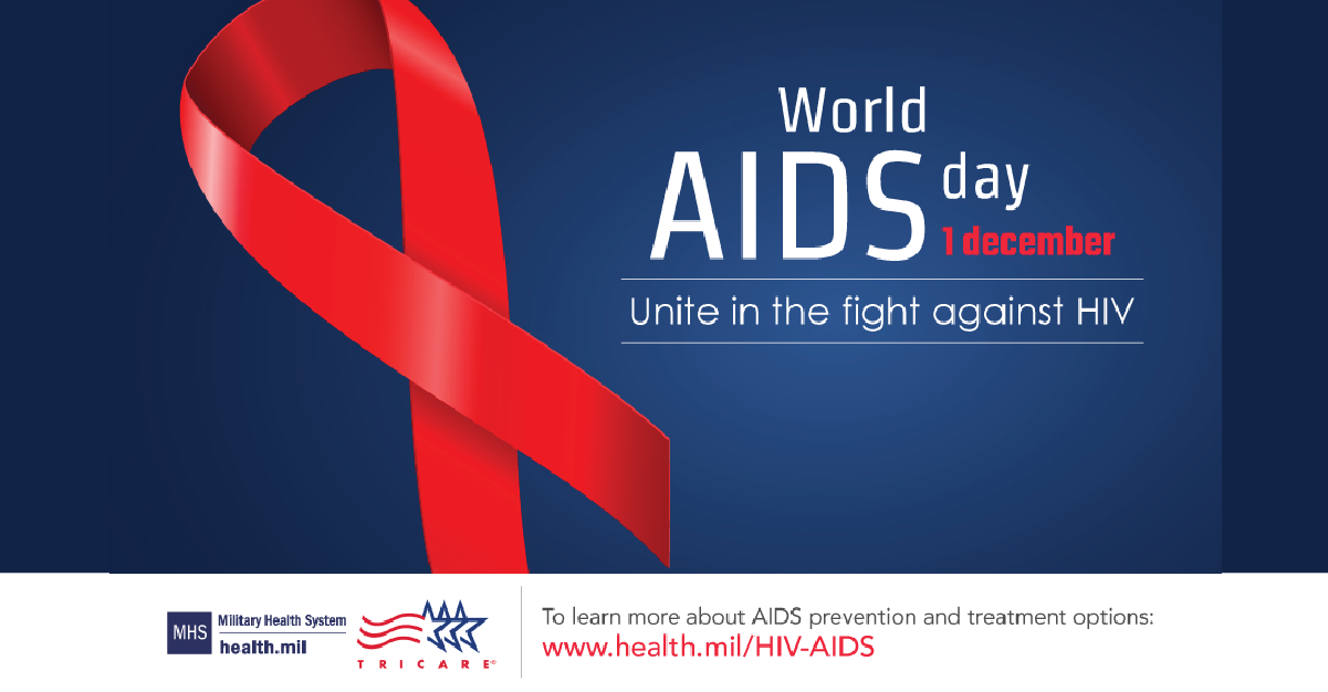 World Aids Day, December 1 - Unite in the fight against HIV