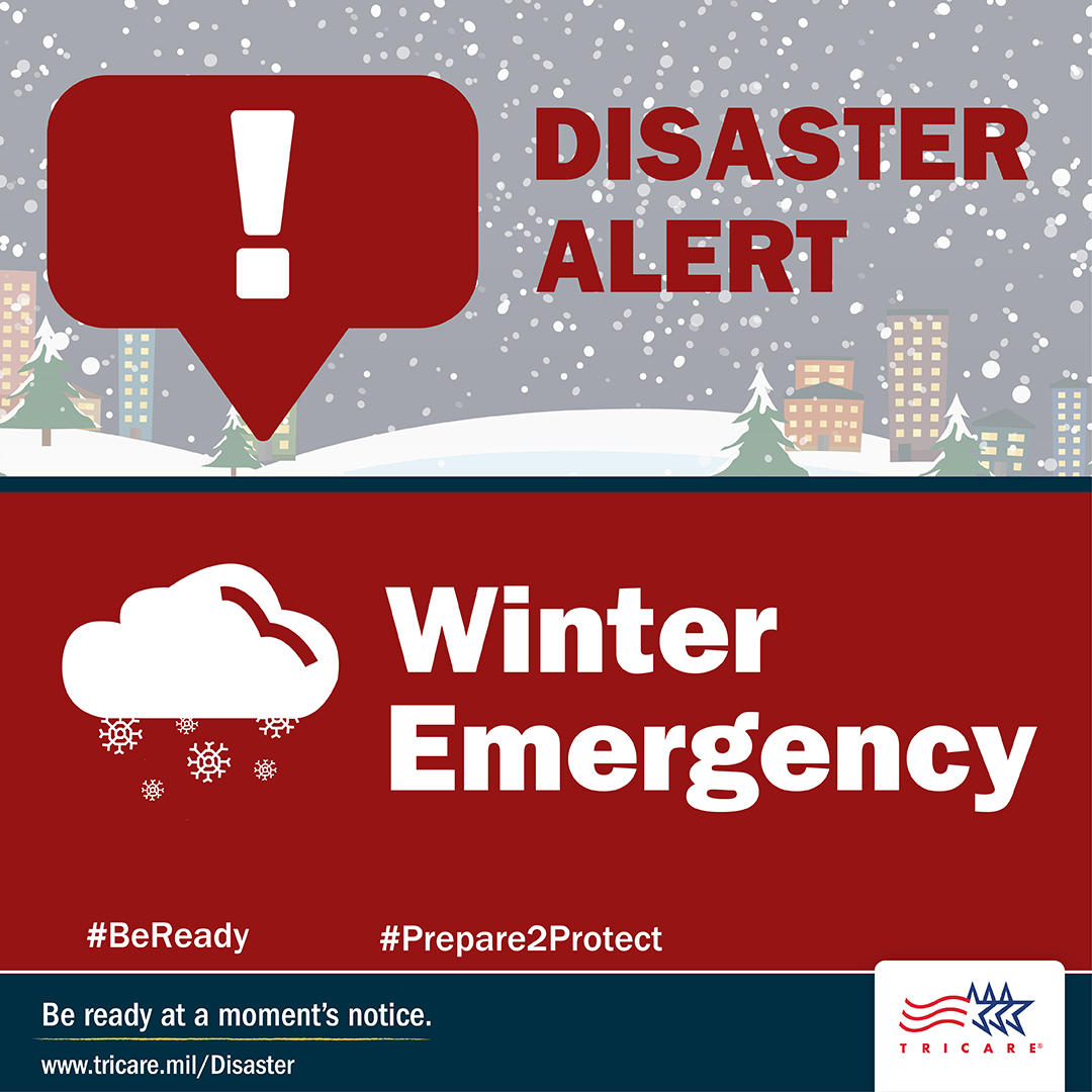  Be prepared for winter emergencies by signing up for disaster alerts.