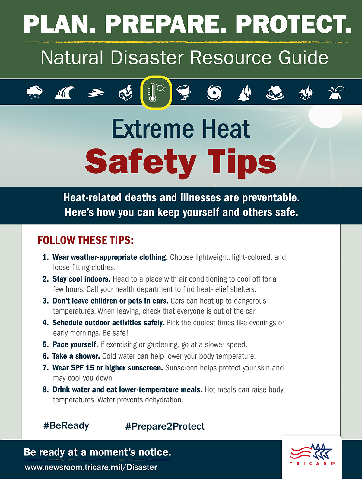 Heat Stress Safety Tips
