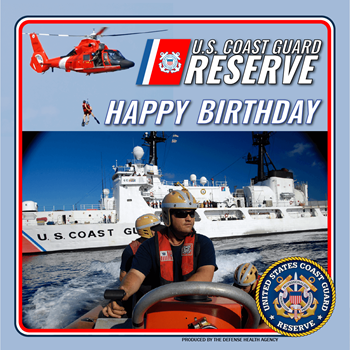 U.S. Coast Guard Reserve - Happy Birthday