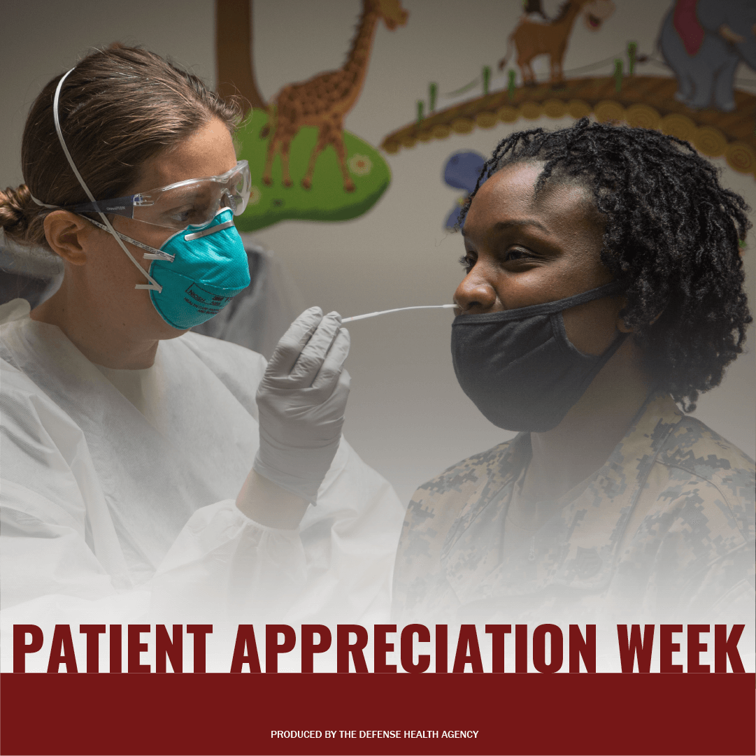 Patient Appreciation Week Navy