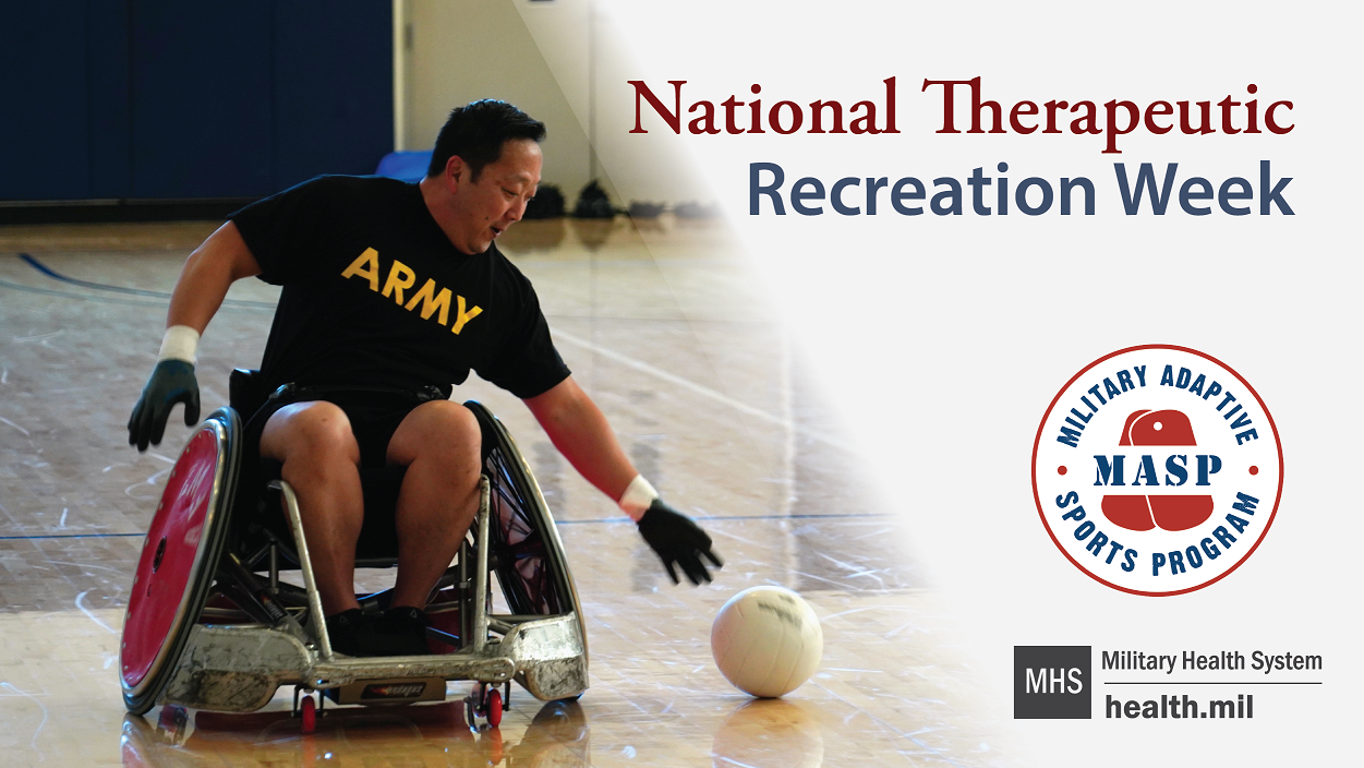 Social media graphic on National Therapeutic Recreation Week