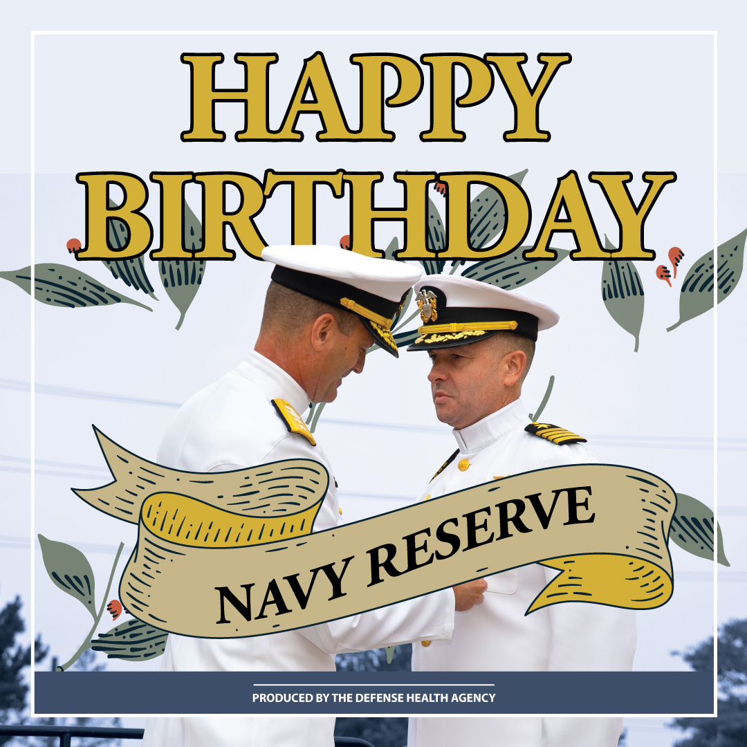 March Navy Reserve Birthday