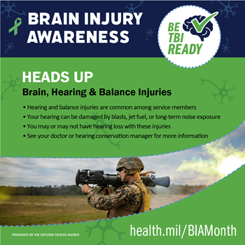  Brain Injury Awareness Month infographic Heads Up