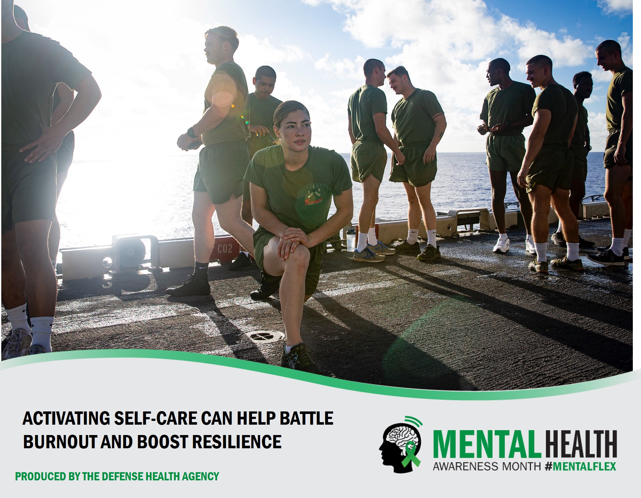 Mental Health Awareness Month #MentalFlex - Activating self-care can help battle burnout and boost resilience