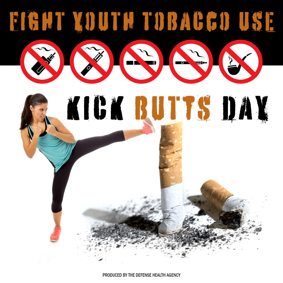 Fight Youth Tobacco Use - Kick Butts Day