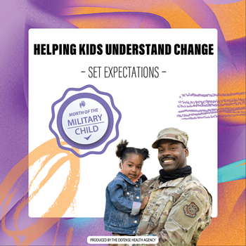 Month of the Military Child Graphic