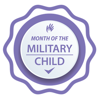 Link to Infographic: Month of the Military Child Badge