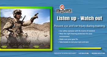 Social media graphic supporting Injury Prevention Month