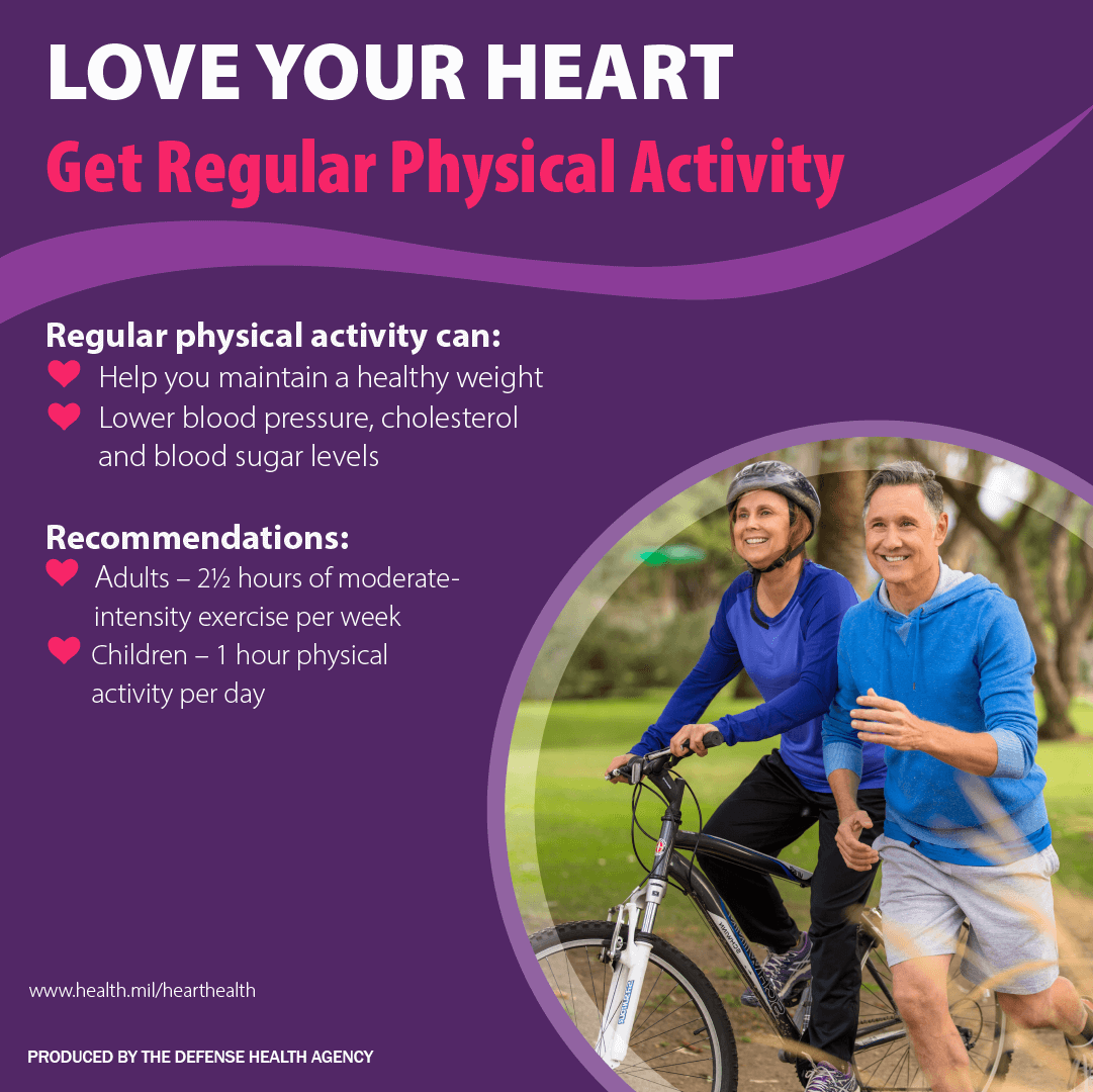 Love Your Heart: Get Regular Physical Activity