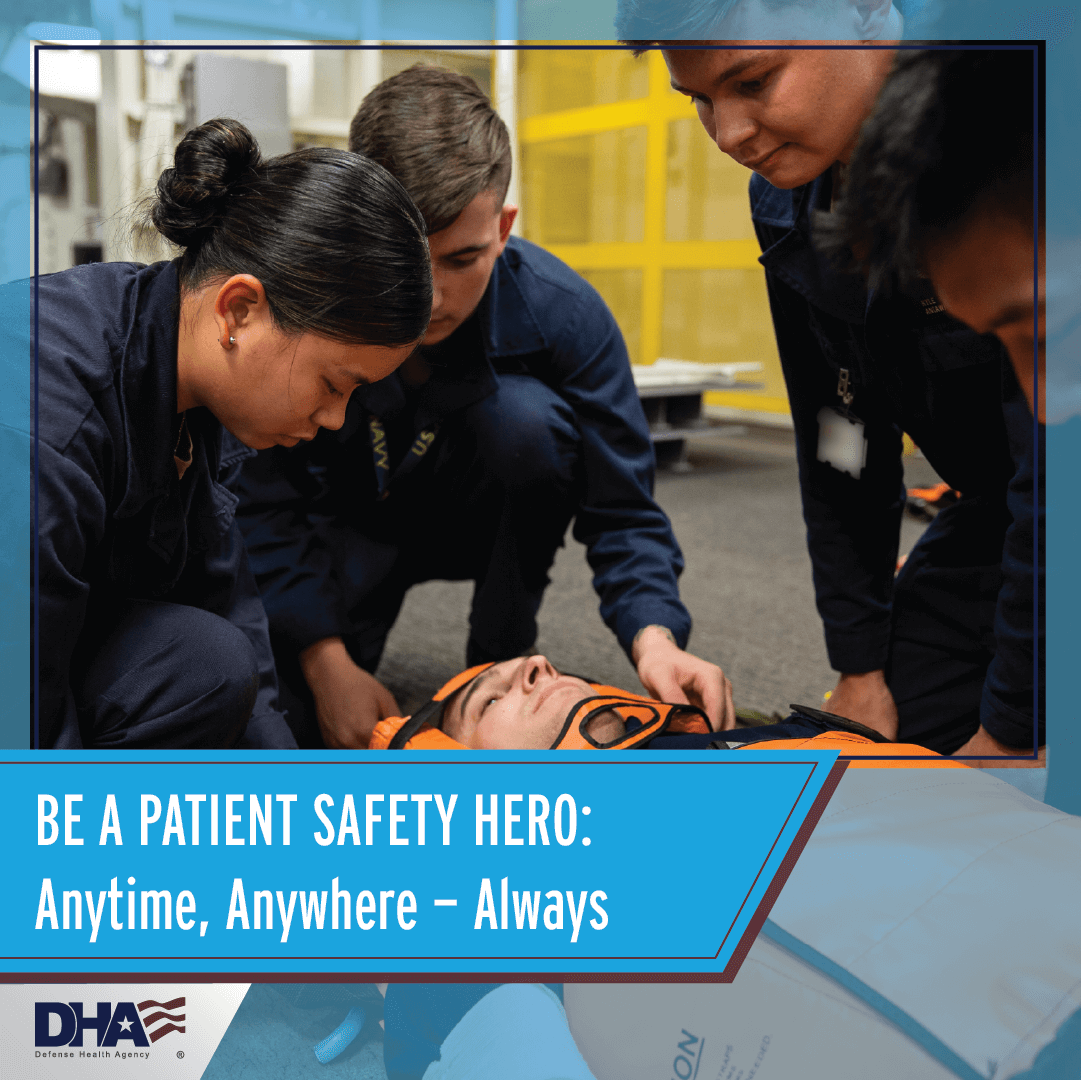 Patient Safety Awareness Week - Navy