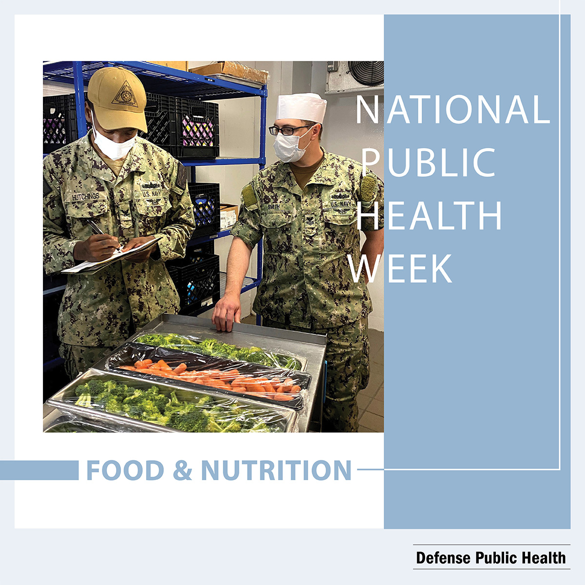 Link to Infographic: National Public Health Week - Food and Nutrition