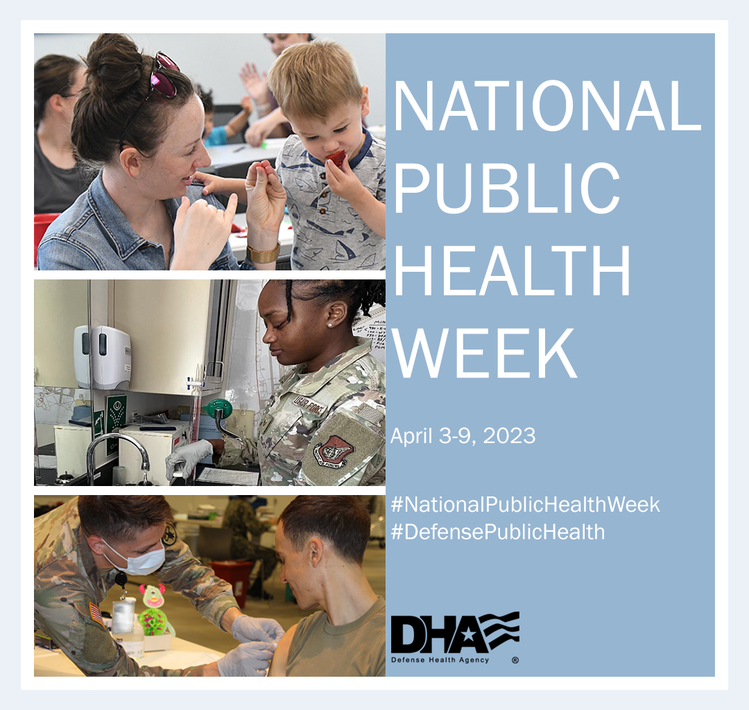 Link to Infographic: National Public Health Week - April 3-9 2023 