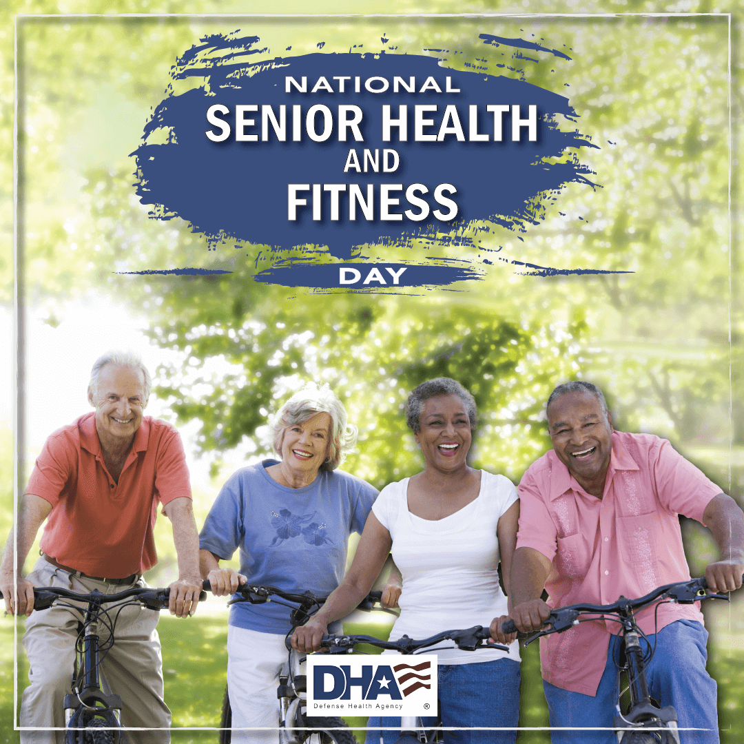 Link to Infographic: National Senior Health and Fitness Day