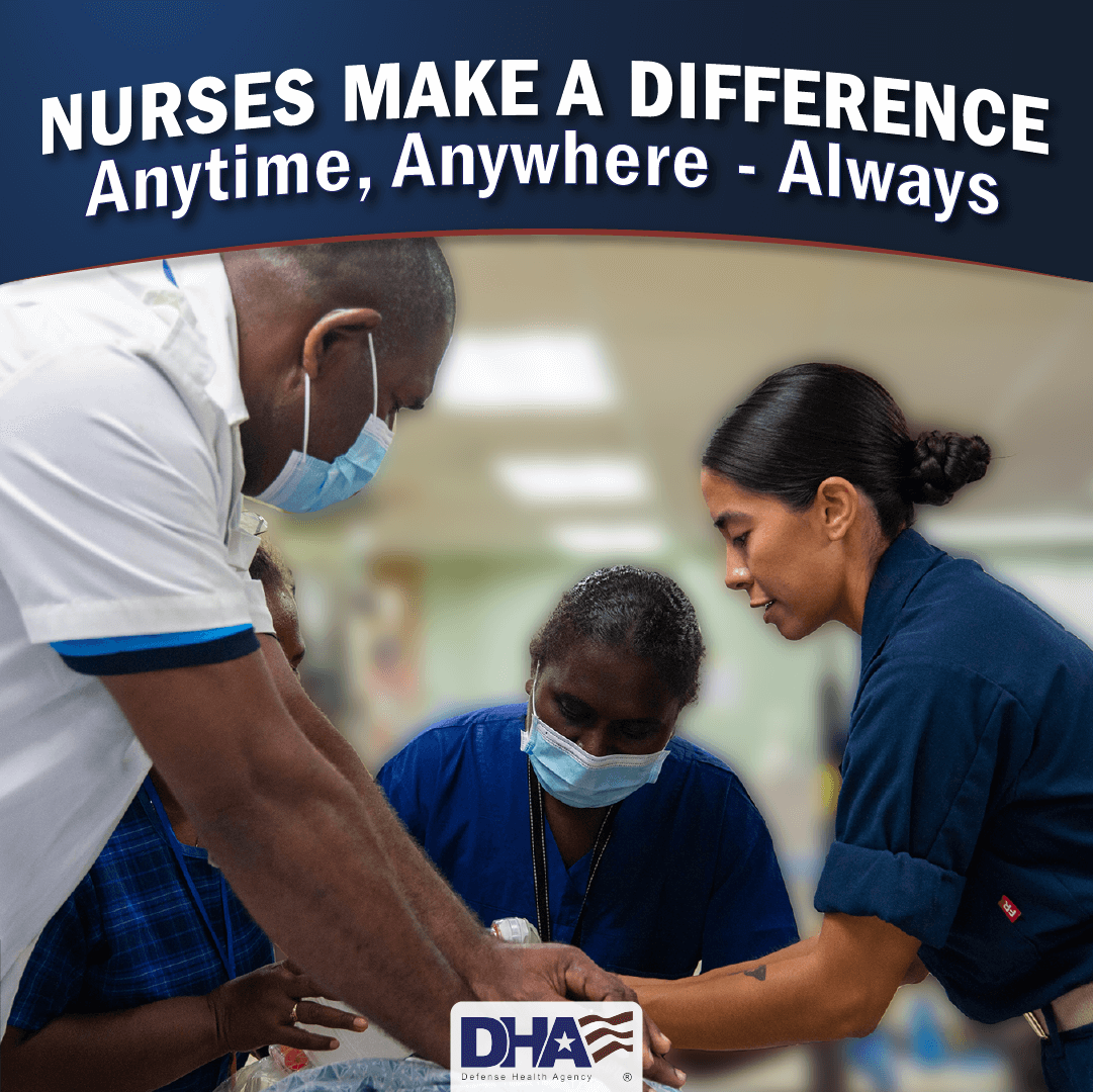 Link to Infographic: Nurses Make a Difference. Any time, Anywhere - Always