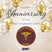 Link to biography of U.S. Army Veterinary Corps Anniversary (June 3)