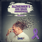 Link to biography of Alzheimer's and Brain Awareness Month