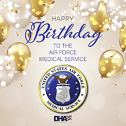 Link to biography of Air Force Medical Services Birthday (July 1)