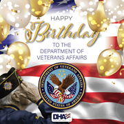 Link to biography of Department of Veterans Affairs Birthday (July 21)