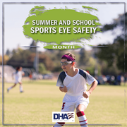 Link to biography of Summer and School Sports Eye Safety Month