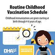 Link to biography of Immunization Awareness: Vaccination Schedule