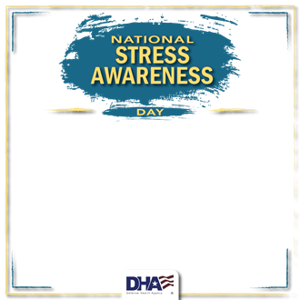 Link to Infographic: National Stress Awareness Day frame