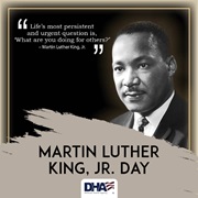 Link to biography of MLK Day (January 16)