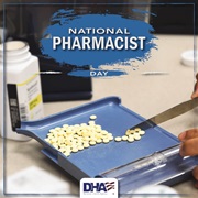 Link to biography of National Pharmacist Day (January 12)