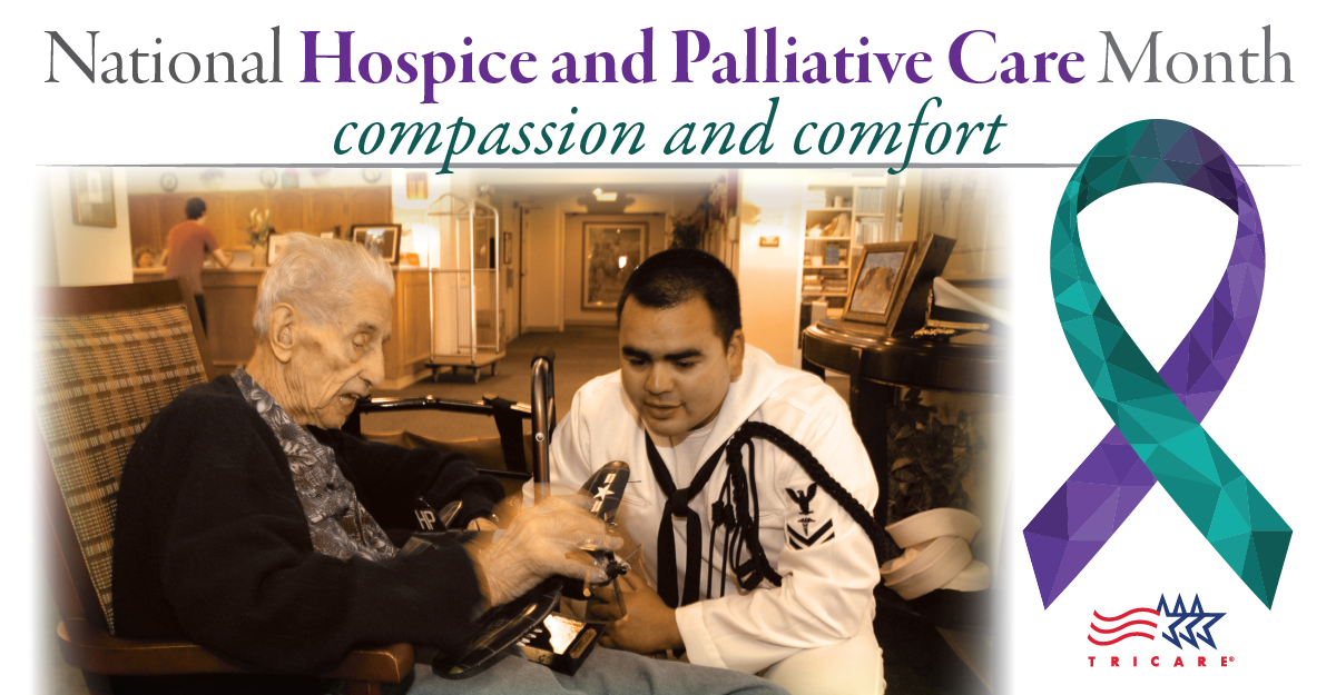 National Hospice and Palliative Care Month - compassion and comfort