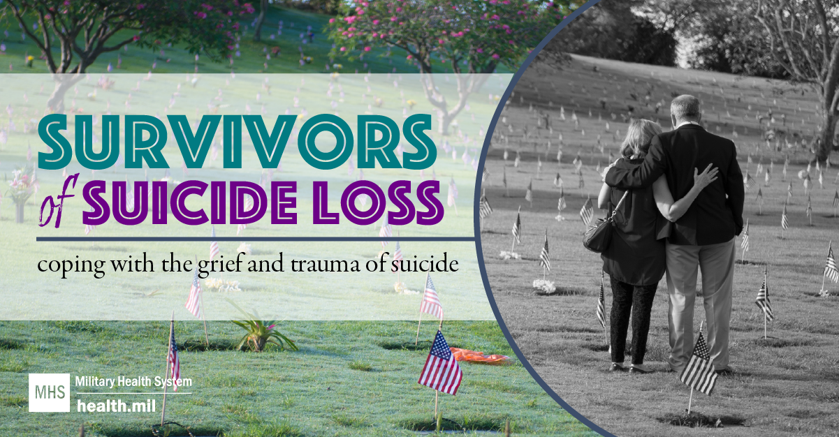 Survivors of Suicide Loss - coping with the grief and trauma of suicide