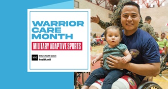 Link to Infographic: Warrior Care Month - Military Adaptive Sports  