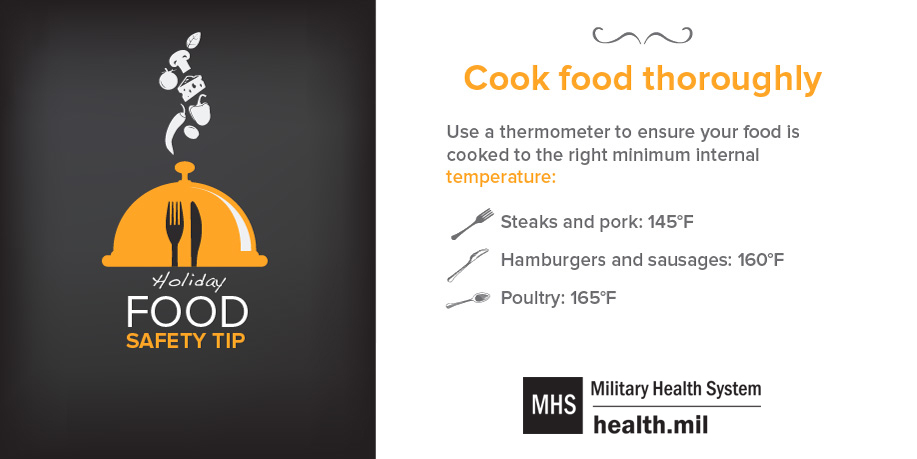 Holiday Food Safety Tip: Cook Food Thoroughly