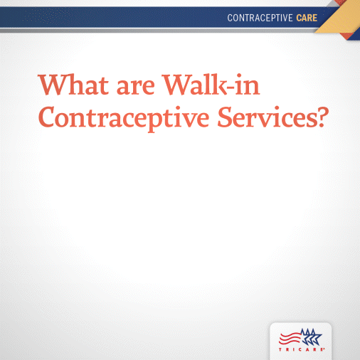 Link to Infographic: What are Walk-in Contraceptive Services