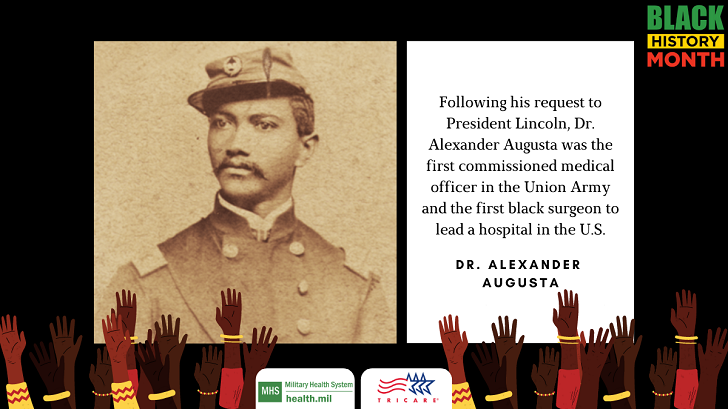 Alexander T. Augusta is among 13 known African Americans that served as surgeons during the American Civil War.