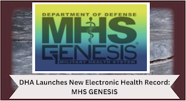 DHA 10 Year Ann 2015 DHA Launches New ECR: MHS GENESIS